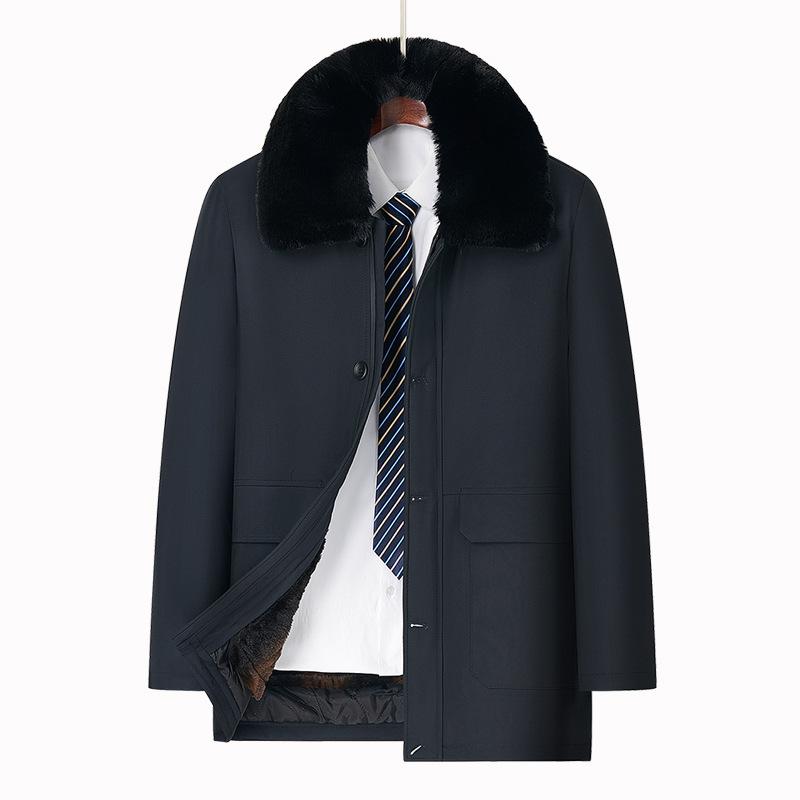 

Флисовая куртка-пуховик Take-off Liner для пап среднего и пожилого возраста, утепленная куртка, утолщенная и увеличенная куртка, зимняя теплая куртка Parker, утепленная куртка 210