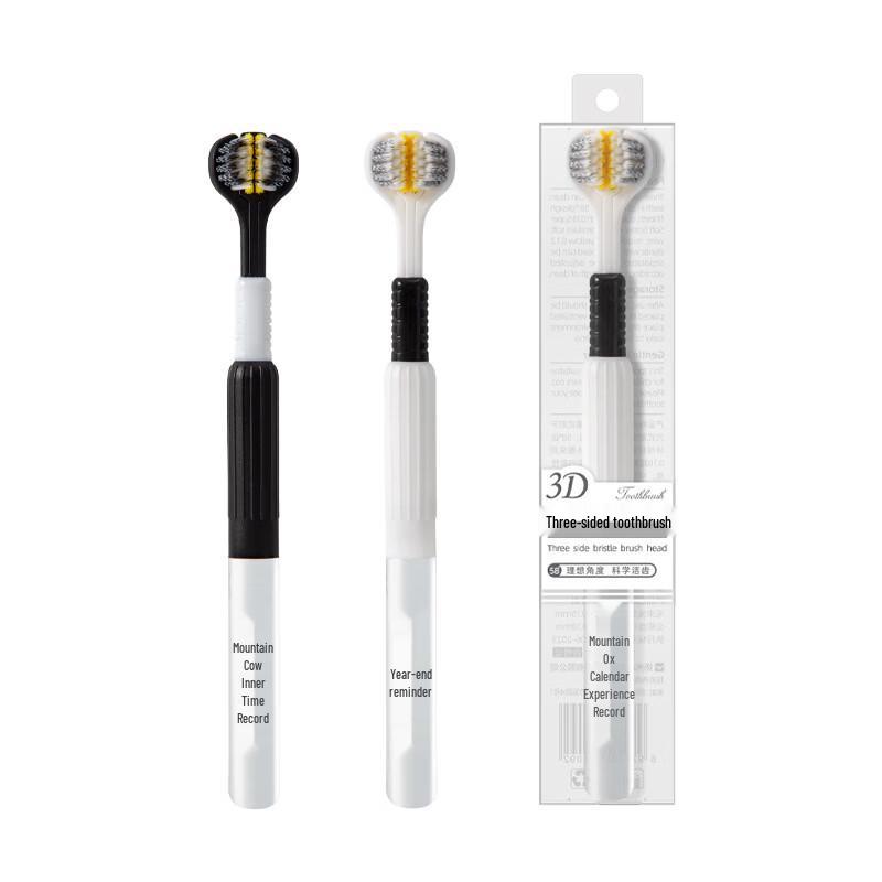 Little Ox Adventure Triple-Sided Toothbrush