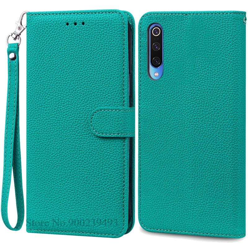 Mi 9 Lite Case Leather Flip Cover for Xiaomi Mi 9 Case Mi 9 Lite / Mi 9 SE Phone Case For Xiaomi Mi9 Se Mi 9se 9lite Cover Funda