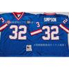 ג'רזי רטרו Buffalo Bills NFL 12 34 מדים לכדורגל Throwback גברים כותנה בגדי ספורט
