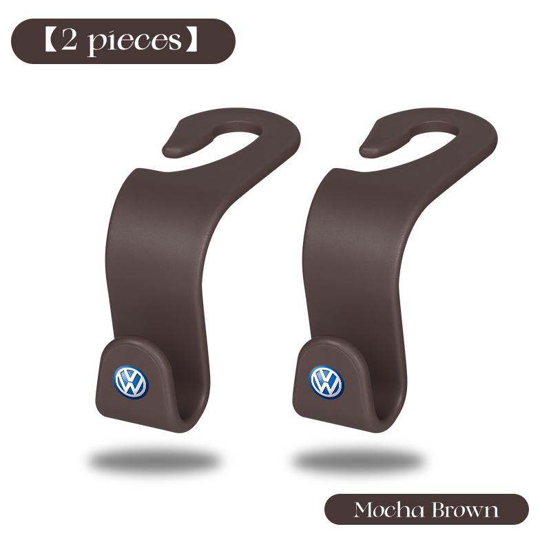 Car Seat Headrest Hook For Volkswagen VW Scirocco Jetta Beetle Golf 4 5 6 mk8 Passat Polo B5 Tiguan Backrest Hanger Storage Hook zj3