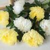 2 Pcs Artificial Chrysanthemum Stems Realistic Fake Chrysanthemum Faux Flower with Flexible