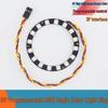 Arduino-Compatible 8x8 RGB LED Panel Ring with WS2812B Magic Color Dot Matrix, 5V Drive