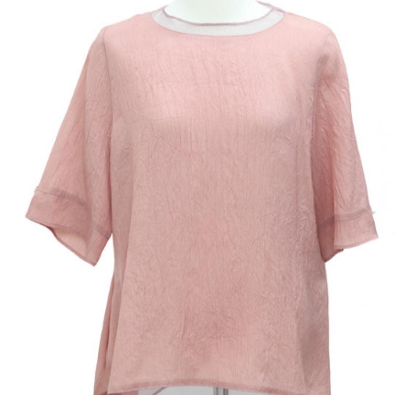 Shiz Madam Women S Ice Rayon Wrinkle T blouSe T57548