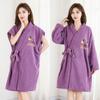 Thickened Bath Towel Coral Velvet Shower Robe New Kimono Robe