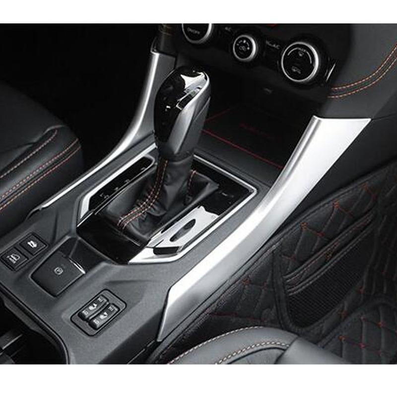 For SUBARU XV 2018 Cover Carbon Fibre Interior Middle Front Shift Stall Paddles Cup Lamp Trim Hoods 2pcs