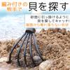 Clam Digging Kit for Families and Friends (2-4 People): Includes Clams, Rake, Shovel, and Folding Bucket (Green)