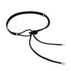 Women's Knotted Belt - Stylish Black Waist Accessory for Dresses, Sweaters, and Coats
