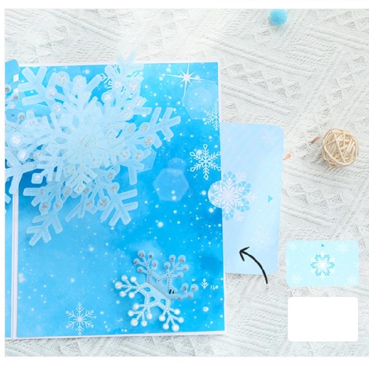 Christmas Decorations 3D Card Party Decoration Folding Type Party Supplies