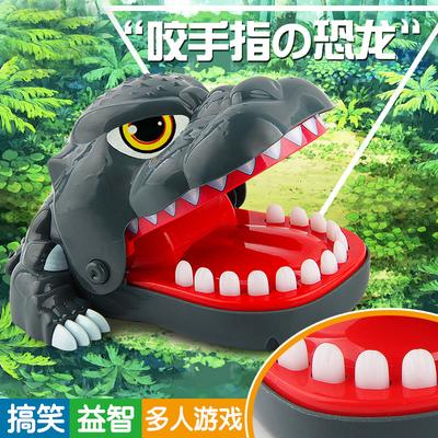 Children Bite Finger Crocodile Toy Shark Whole Person Spoof Dinosaur Parent-Child Interaction New Strange Table Game