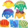 Cartoon Blowing Dinosaur Toy Farm Animals Squeeze Fidget Toys Novelty Blow Up Animal Balloon For Kids Birthday Party Gifts