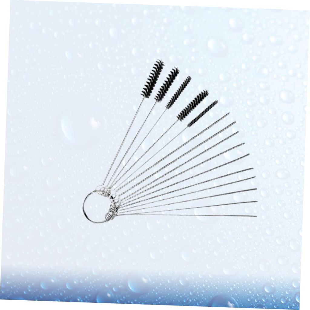 WOFASHPURET Motorcycle Carburetor Cleaning Tool Motorcycle Carburetor Cleaning Brush Carburetor Carbon Dirt Jet Remover Piercing Stainless Steel