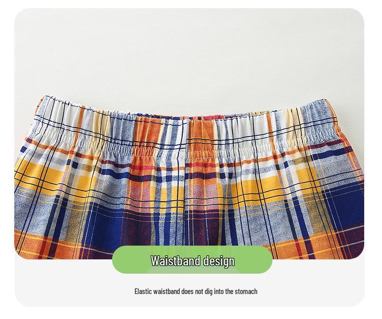 European Style Boys' Construction Vehicle Print Shorts Set - New Summer Arrival Two-Piece Set