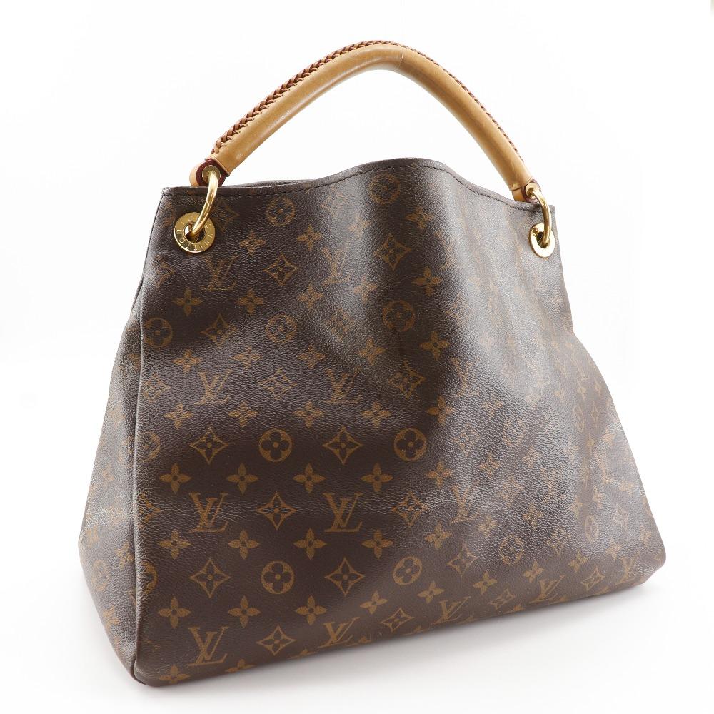 LOUIS VUITTON Arti MM Shoulder Bag M40249 Brown Monogram canvas Women Used
