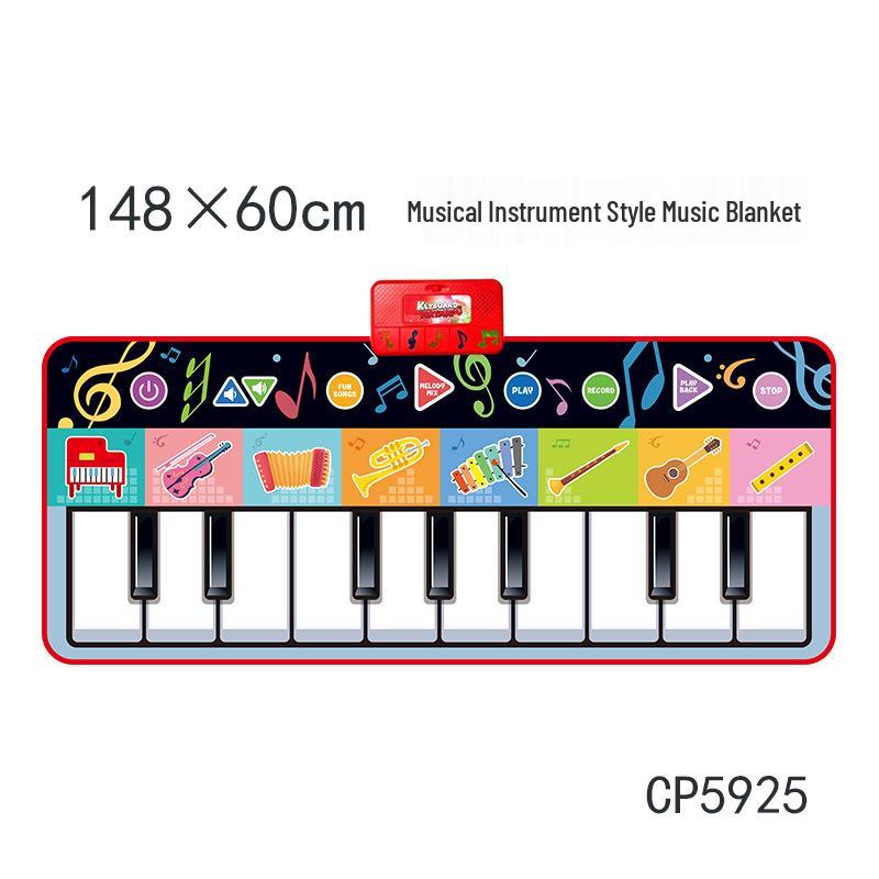 2022 Animal Music Baby Learning Piano Mat: Children's Dance Blanket Toy