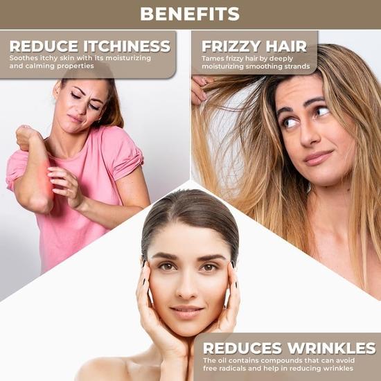 100% Plant Based Pure & Natural Macadamia Oil for Skin and Hair with Glass Dropper | Perfect Macadamia Nut Oil for Skin Moisturization