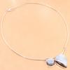 Necklace Owe Opal Gemstone Gift For Mother' Silver Jewelry 16''