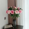 1/5PCS Artificial Flowers Silk Roses Wedding Bridal Bouquet Home Vase Table Outdoor Garden Yard Holiday Party DIY Gift Box Decor