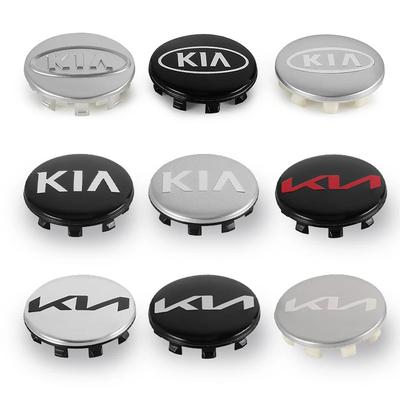 4 Stück 56mm Auto Radnabenkappen Auto Zubehör für K3 K5 Rio Sportage Ceed 3 4 K6 Picanto Optima Sorento Sorento KX1