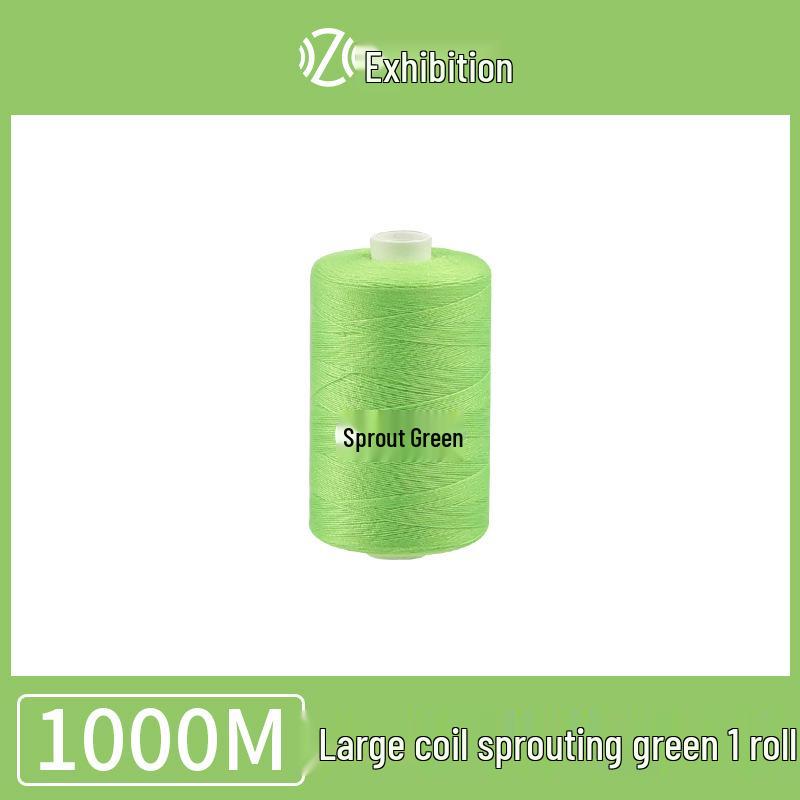 Polyester Sewing Thread - 1000 Yards for Garments & Crafts, Assorted Colors, Small Spool