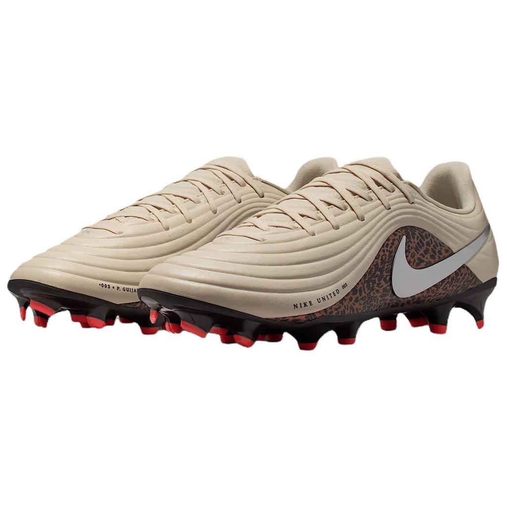 Nike Zapatos de Fútbol Tiempo Maestro Unisex Beige Rojo IO8461-201
