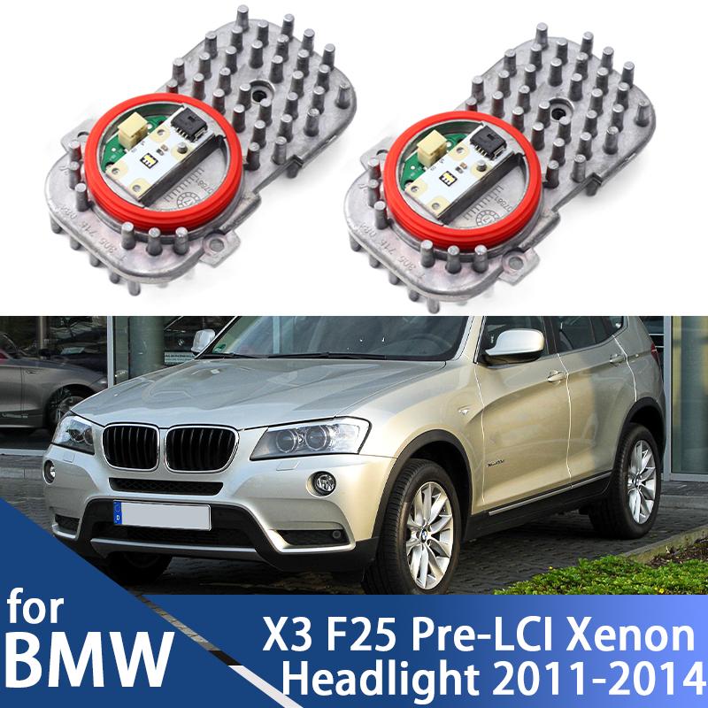 1305715084 for BMW X3 F25 Pre-LCI Xenon Headlight 2011-2014 Daytime DRL LED Angel Eye Maker Light Diode Module 63117263051