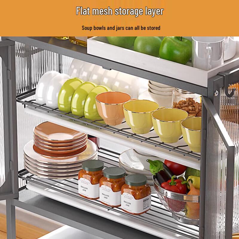 Beifu Deluxe Carbon Steel Dish Drying Rack with Drawer