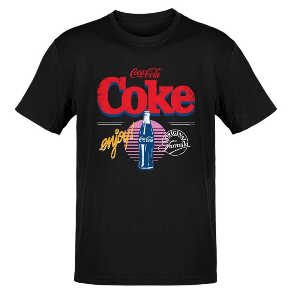 2026 Cola Enjoy Coke Retro Original Formula Unisexs Tshirt Unisex Style Both Of Unisex And Unisex