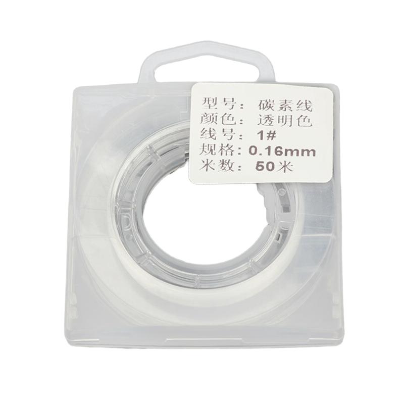 50M Fishing Line, Nylon Fishing Wire Spool Clear Monofilament Line Invisible Fishing Wire for Fishing Hanging Crafts
