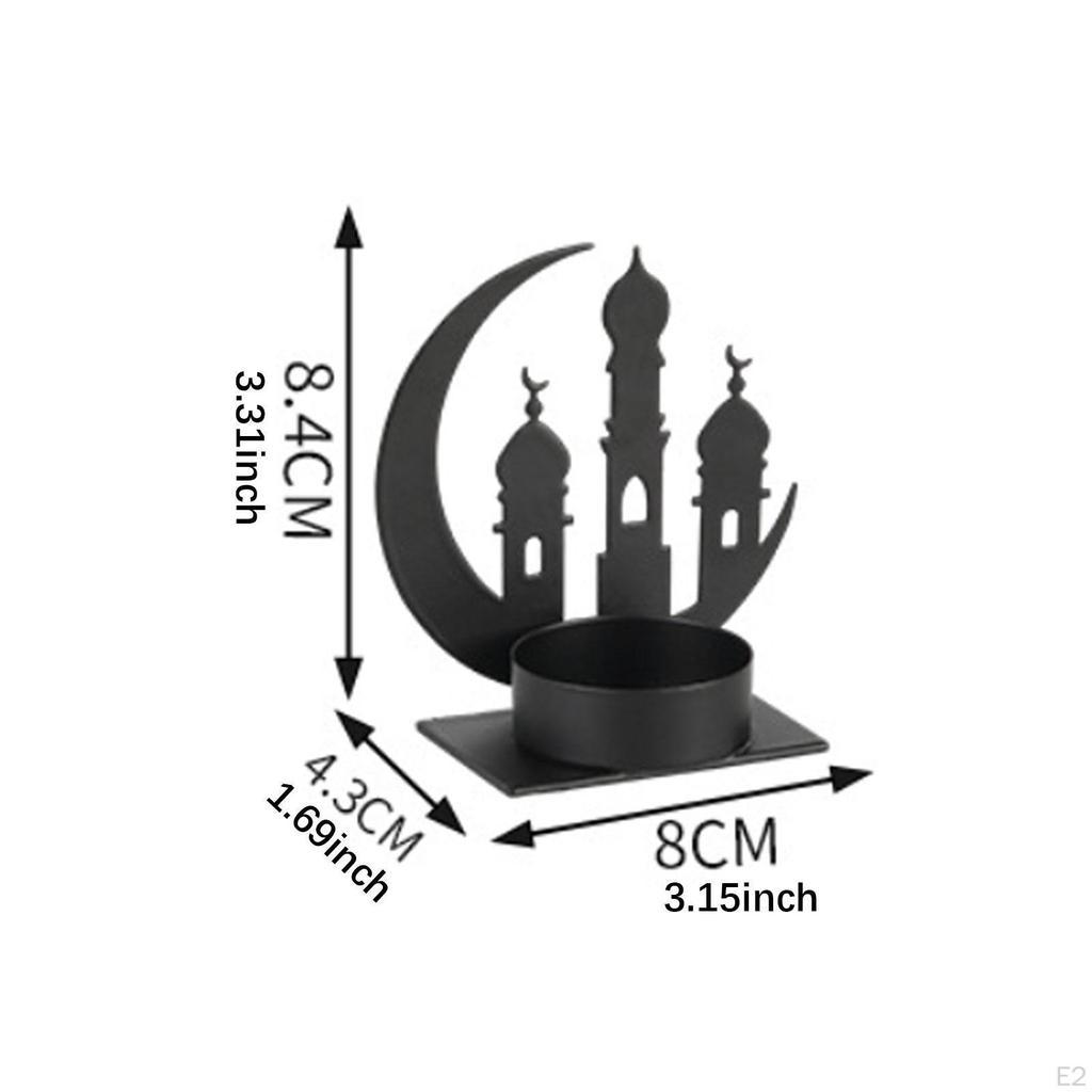 Metall Kerzenhalter Arabischer Ständer Weihnachtsgeschenk Heimdekoration Kerzenleuchter Desktop Ornament
