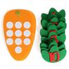 10pcs/set Children Puzzle Felt Toy Counting Carrot Easter Eggs Math Early Education Puzzle Toys Montessori Learning Props TMZ