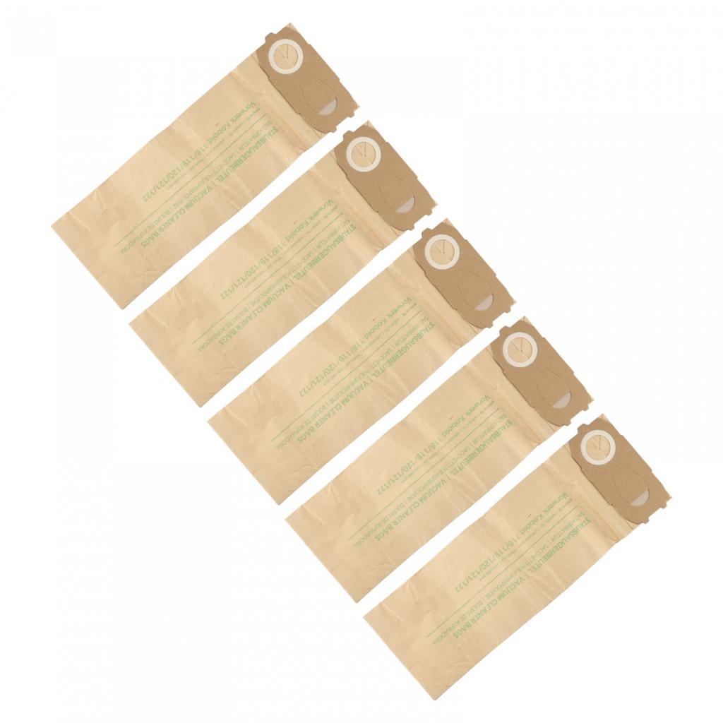 Vacuum Cleaner Parts 5*Dust Bags Fit For+VK 118 119 120 121 122