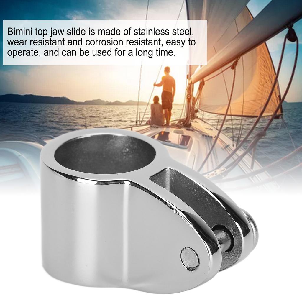 Bimini Top Jaw Slide Fine Workmanship Abrasion Resistance Corrosion Resistance Boat Slide Sves