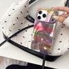 Niche design Color stripes for iPhone17Pro max Apple 16 mobile phone case 15/14 double-layer hard case
