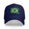 Custom Fashion Flag Of Brazil Baseball Cap Women Unisex Adjustable Brazilian Proud Dad Hat PerforUnisexce