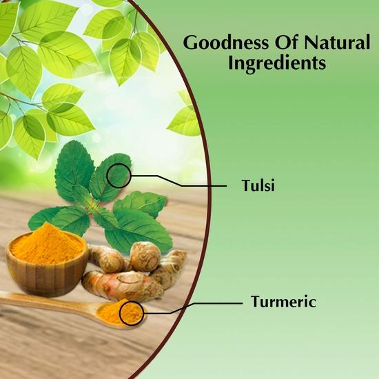 Everyuth Naturals Anti Acne Anti Marks Tulsi Turmeric Face Wash, 100g