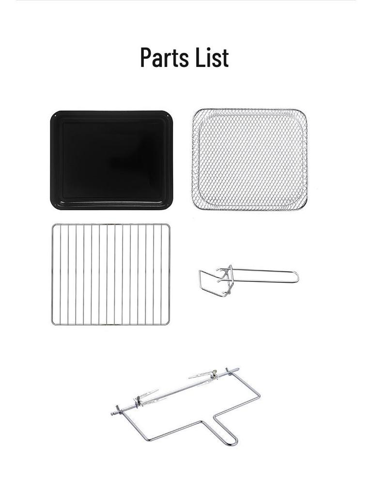 25L Stainless Steel Air Fryer Oven, CE CB Certified