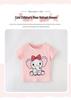 European Style Girls' Summer 2026 Cartoon T-Shirt: Round Neck, Short Sleeve for Kids