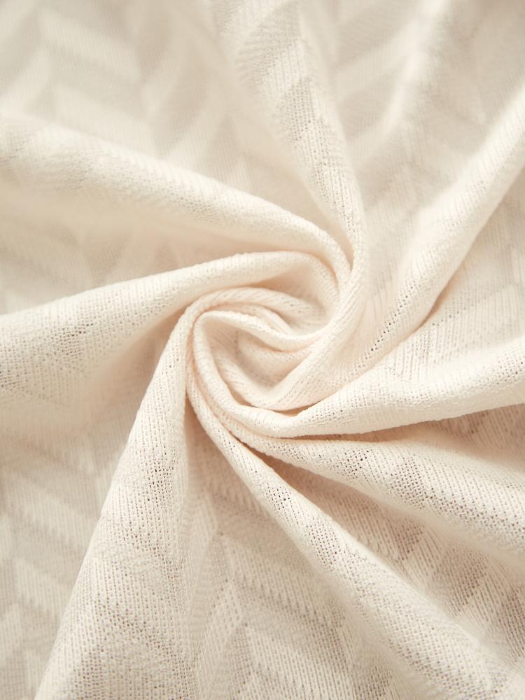 Farmhouse Style Beige Tassel Table Cover, Suitable For Buffet Table, Holiday Dinner, Party, Dining Room, Wedding Rectangular Western Tablecloth