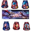 Marvel Avengers Kids Backpack Set With Iron Man Captain America Spider-man Perfect For Any Adventure!