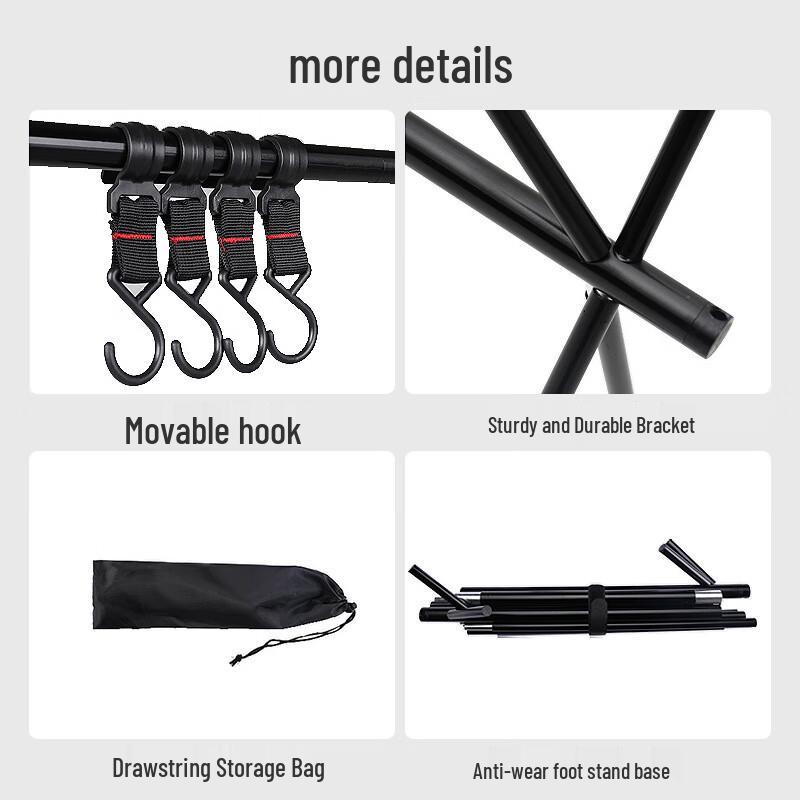 ENJOY SPACE Portable Outdoor Camping Storage Rack