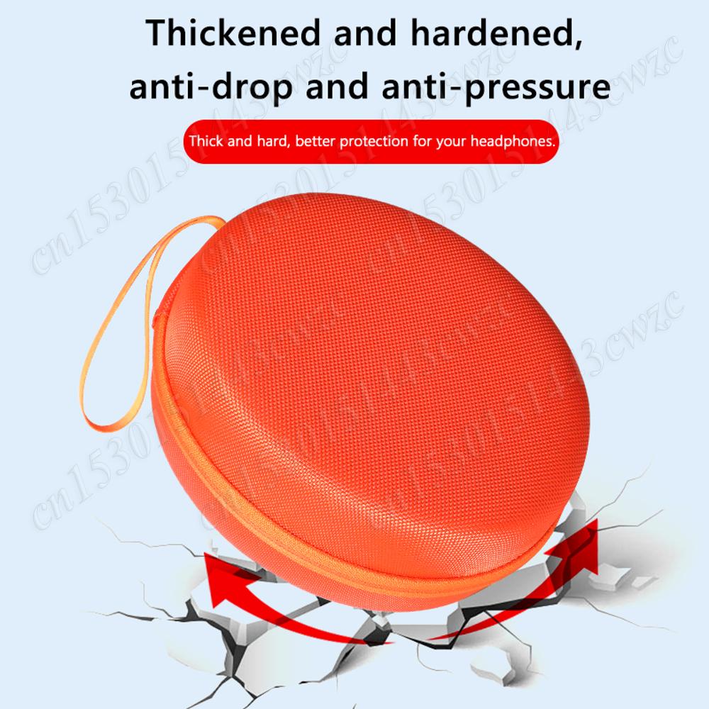 

EVA Hard Carrying Case Shockproof Headphone Case Anti-drop Headset Travel Bag Waterproof for Sony WH-1000XM5 WH-CH720N WH-CH520 серебряный