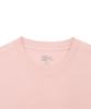 NEW ERA Short Sleeve Oversized Pink Rouge White M Cotton Tee Box Logo T-Shirt S/S