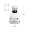 3 Modes Aerator Faucet Water Saving Filter High Pressure Spray Nozzle 360 Degree Rotate Flexible Aerator Diffuser