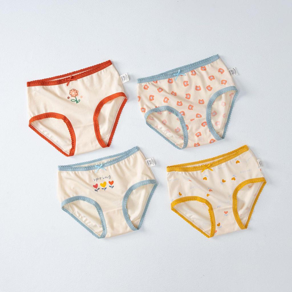 Girls' Custom Anti-Chafing Antibacterial Boxer Briefs & Triangle Shorts - 3 Pack