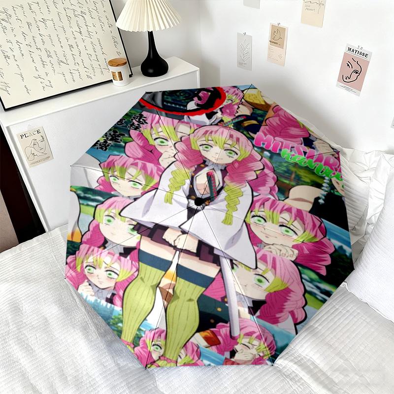 Japanese-style Cartoon Demon Slayer Kamado Tanjiro & Kamado Nezuko Umbrella Including Home Travel and Outdoor Activities Multi Functional Umbrella 31
