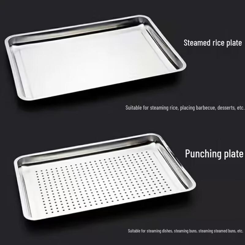 Shangpin Shuangrui Commercial Stainless Steel Perforated Steaming Tray