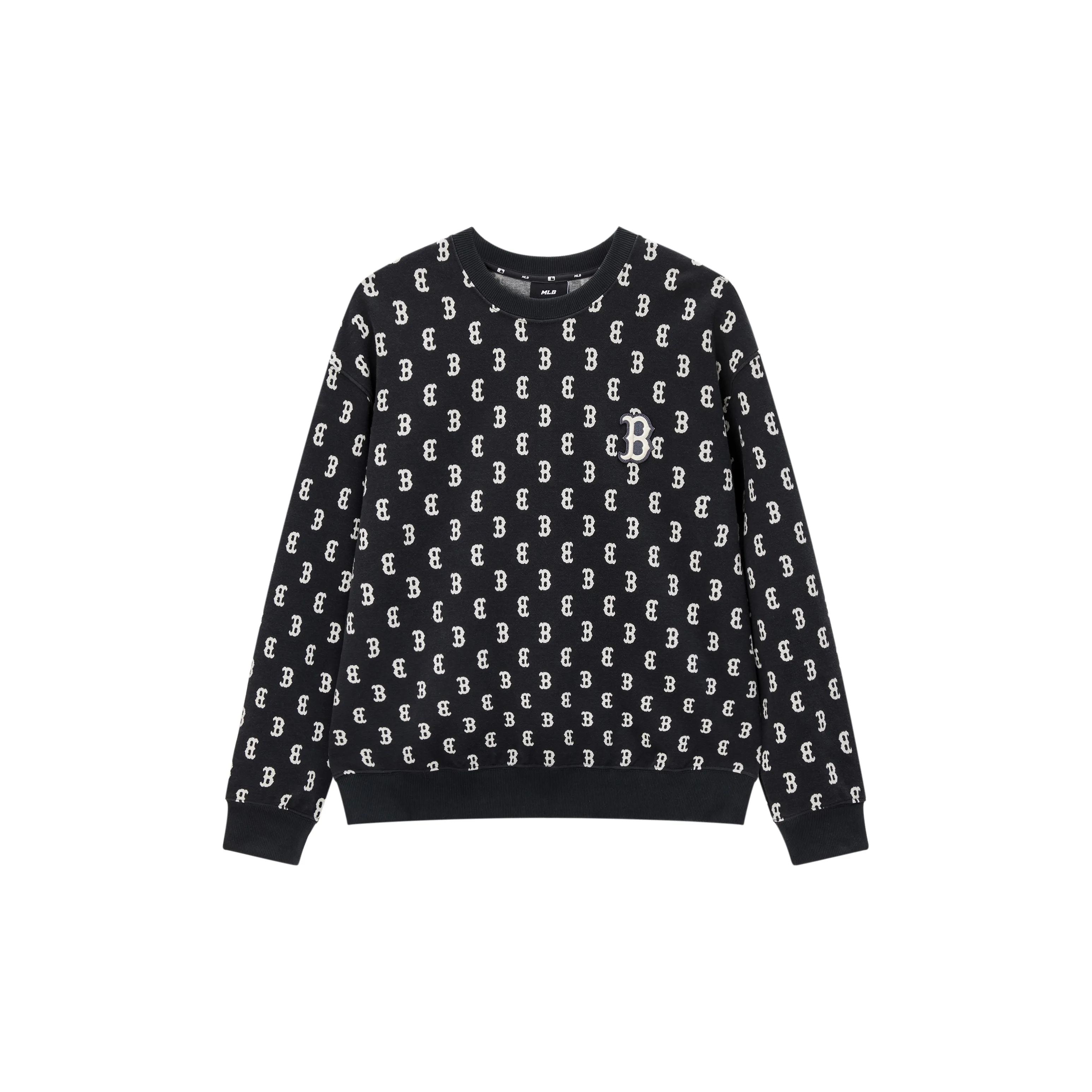 

New MLB Boston Red Sox Sweatshirt Unisex Charcoal Gray MLB3AMTM0334-43CGS M