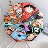 1 PC Automatic Folding Umbrella - Anime One Piece Pattern Portable Foldable Design With 8 Ribs Christmas Birthday Gifts