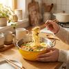 Food Grade Instant Noodle Bowl Large Capacity Kitchen Cooking Bowls Dual Handle Bowls  Kitchen